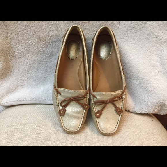 clarks artisan Shoes Womans Clarks Artisan Metallic Gold